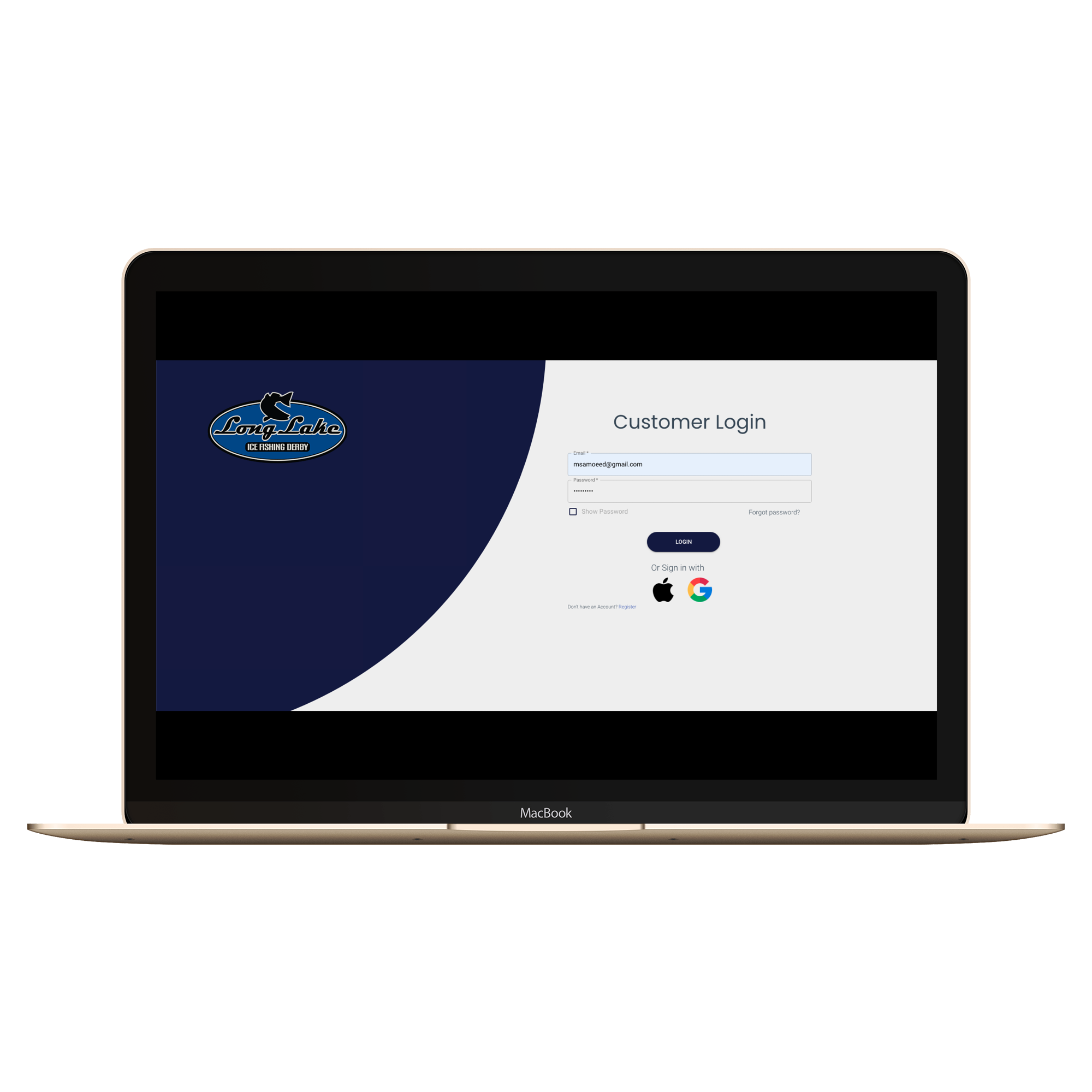 Fishing Derby Admin Dashboard